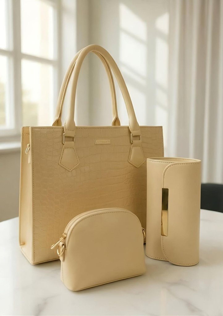 Crocodile Texture Handbags (Skin)